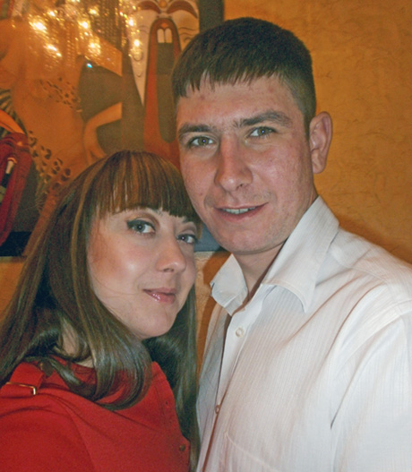 Щасливі Святослав і Руслана Гібляки за кілька місяців до війни (2013 рік)